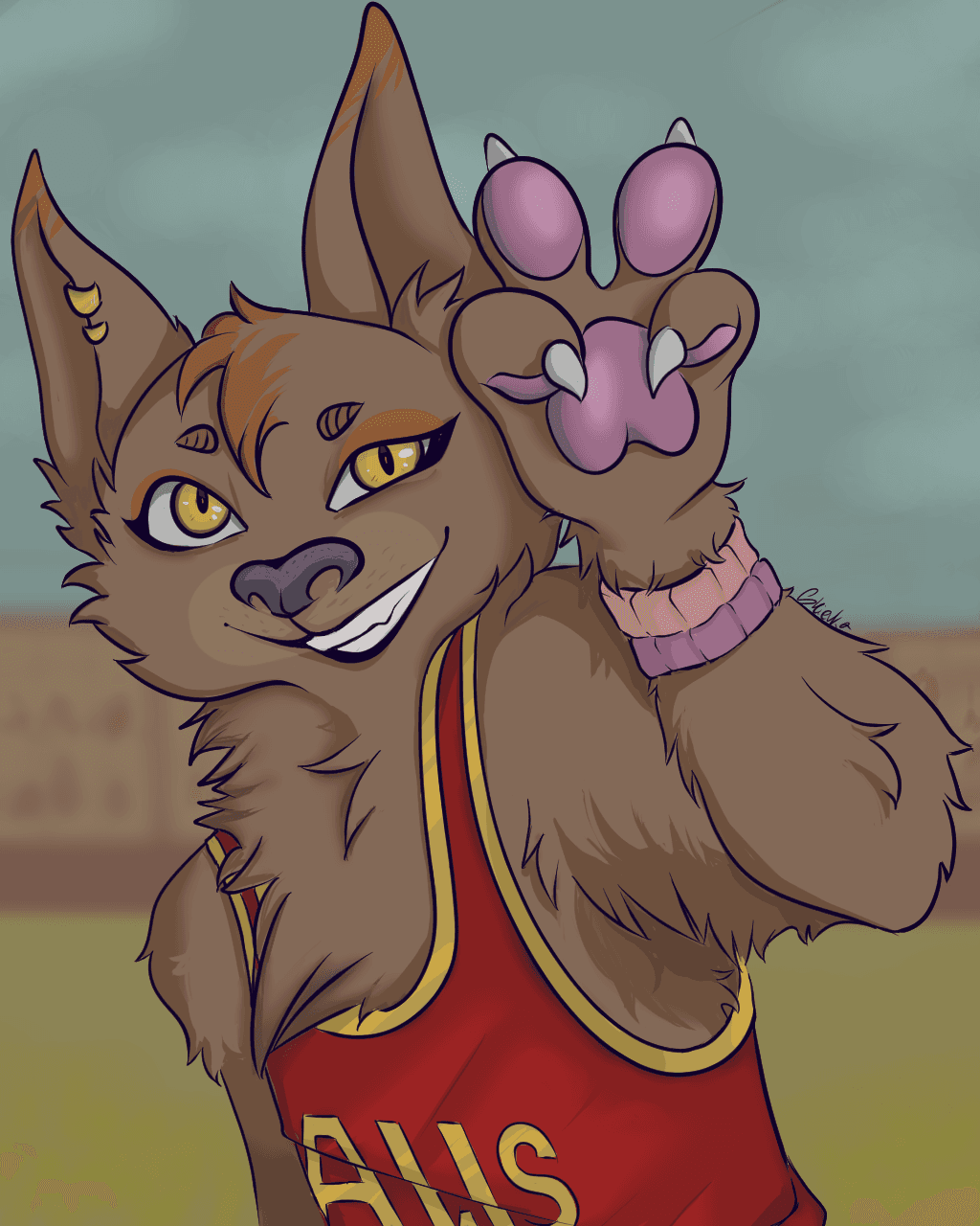 Paws up!