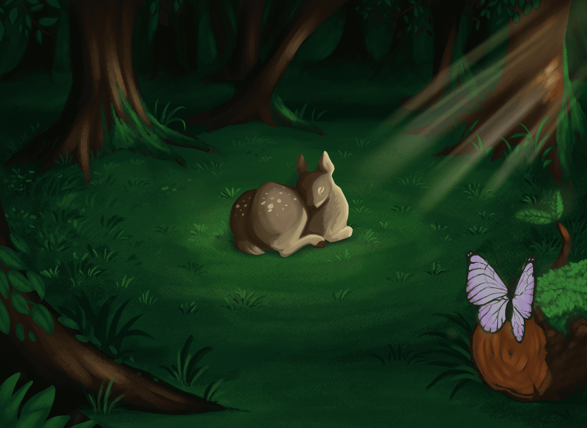 Calm Dream - Fantasy Illustration